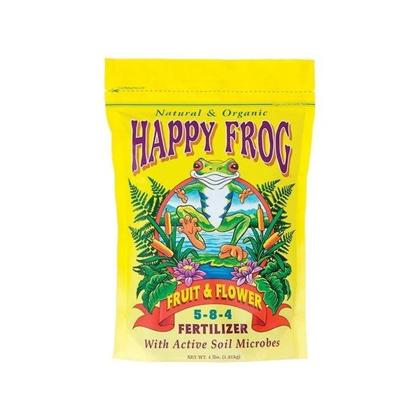 Foxfarm Foxfarm 7739329 Happy Frog Fruit & Flower Organic Fertilizer; 4 lbs 7739329